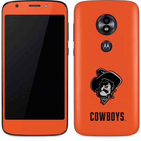 Oklahoma State University OSU Basketball Moto E5 Play Skin